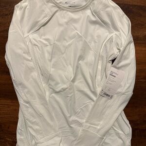 Pacifica White Fitted Top